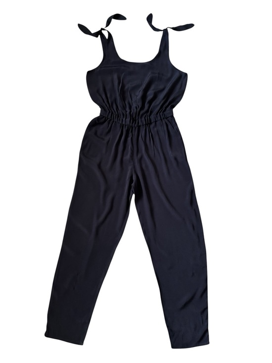 Madewell Pants - Madewell Black Tie-Shoulder Jumpsuit Size S C5739